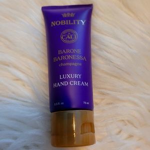 Nobility Baronessa Cali Champagne Luxury Hand Cream 2.5 oz 